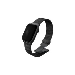 Apple Watch Strap Adjustable Mesh Steel Band 49/46/45 /44 Mm Dante Pro Uniq - Graphite Black